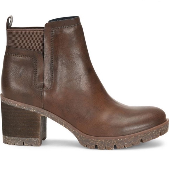 KorkEase Shoes Korks By Korkease Elsie Faux Leather Lug Sole Ankle